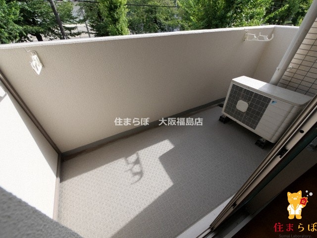 バルコニー　日常使いを想像しながら