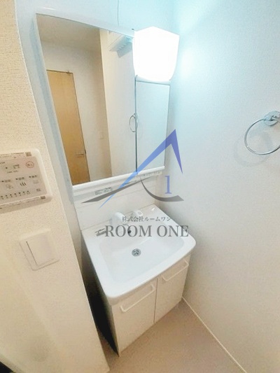 洗面設備　洗面台です。