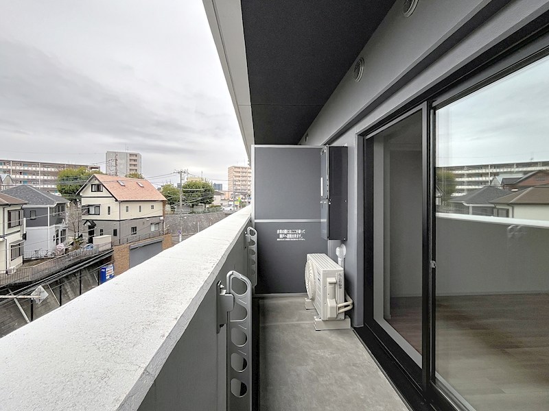 バルコニー　※別部屋の写真です