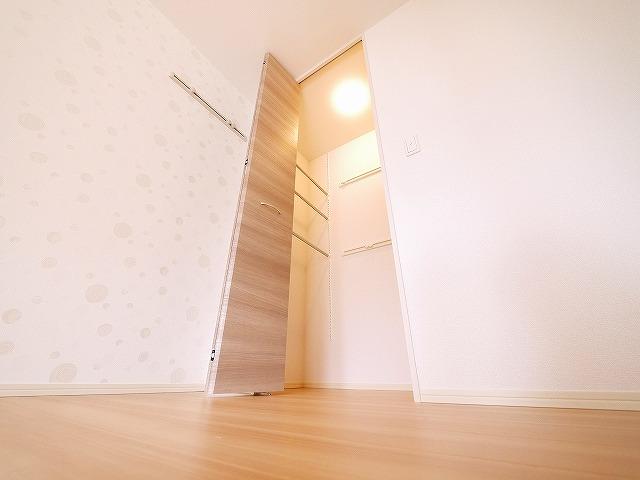 収納　十分な収納スペースがあります