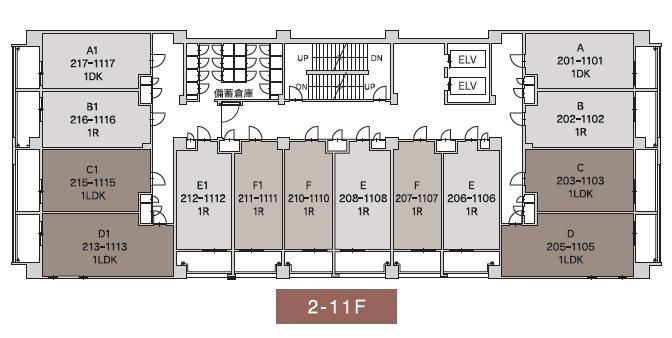 その他共有部分　間取図