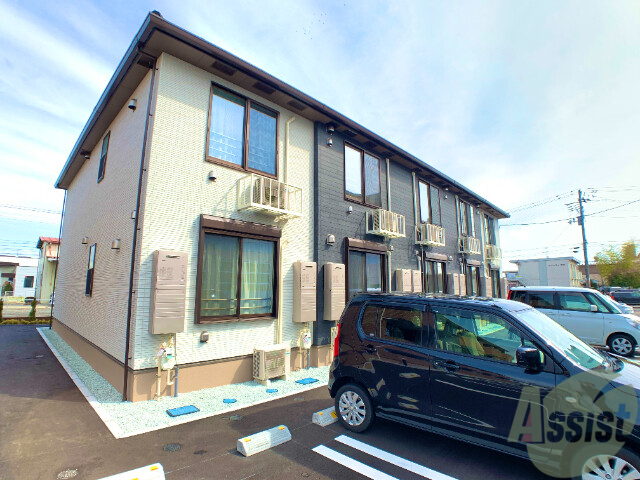 建物外観　仙台市宮城野区鶴巻１、クレイン・ヒル　Ａ