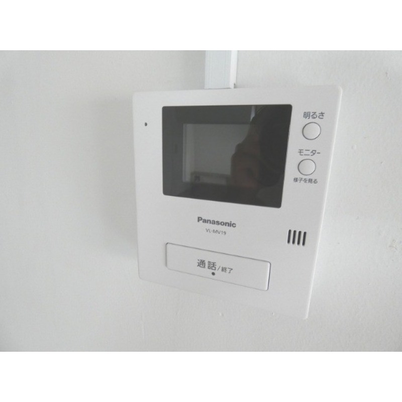 セキュリティ　訪問者を確認出来ます