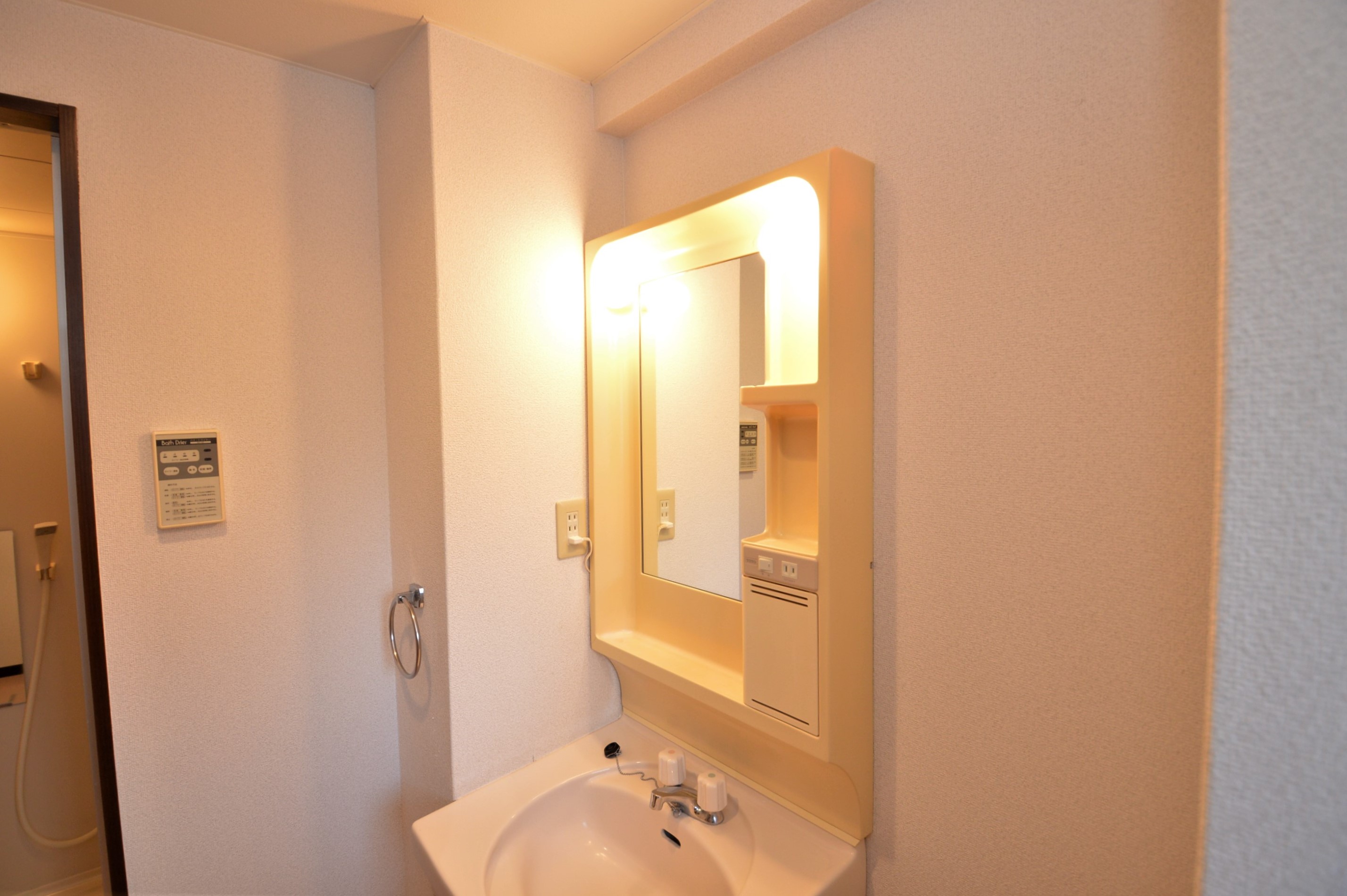 洗面設備　（参考）他室の写真を使用しています。現況優先となります。