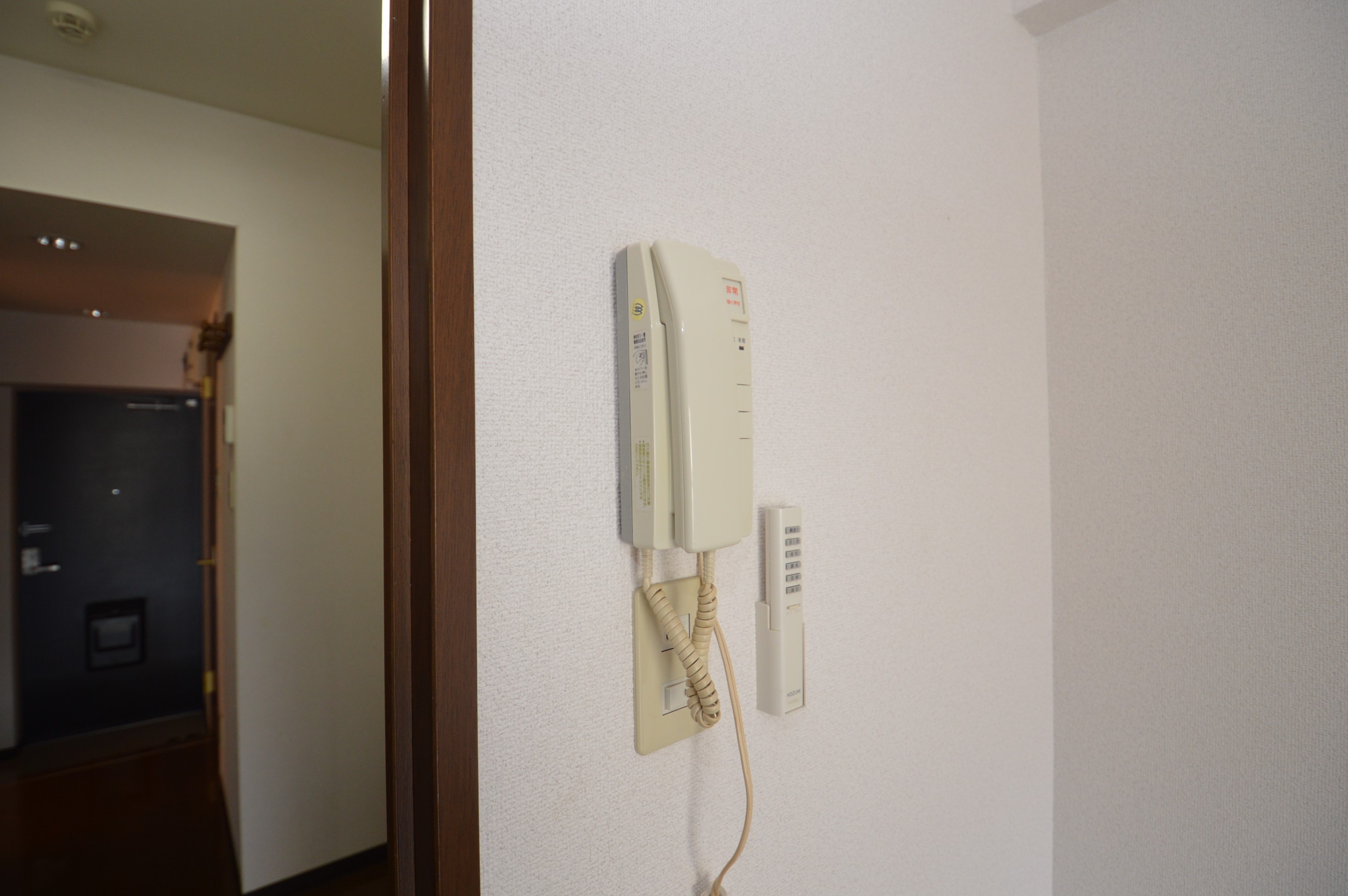 セキュリティ　（参考）他室の写真を使用しています。現況優先となります。