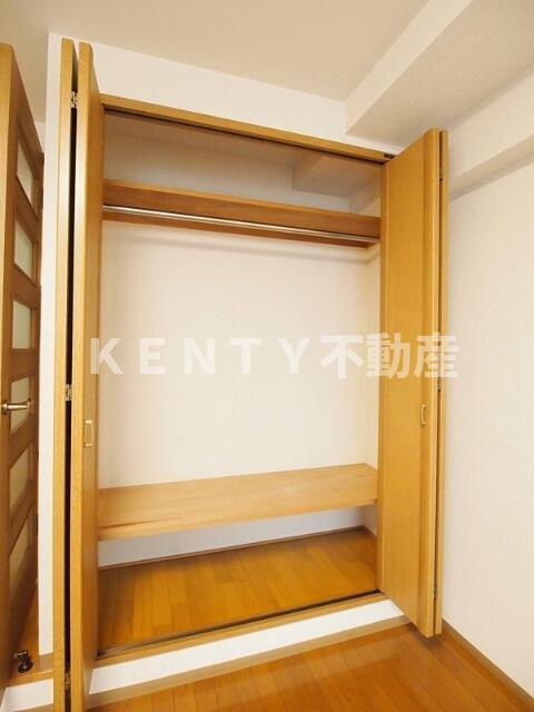 収納　たっぷりとした収納スペースです