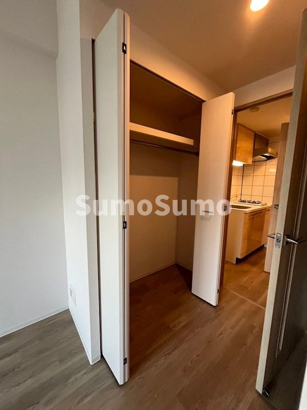 収納　たっぷりとした収納スペースです