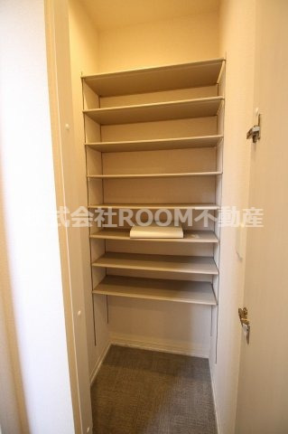 収納　ちょっとした収納スペースも充実しています