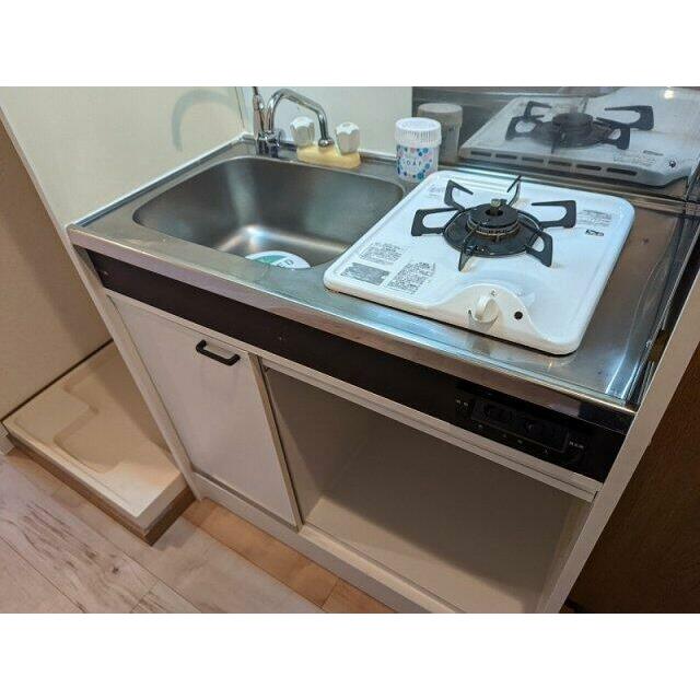 キッチン　1口ガスコンロ