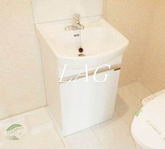 洗面設備　洗面台です。