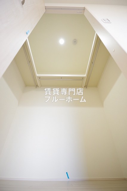 収納　大容量のウォークインクローゼット！