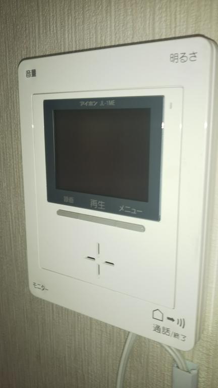 セキュリティ　モニター付きインターフォン