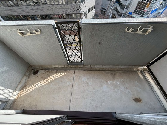 バルコニー　※別部屋の写真です