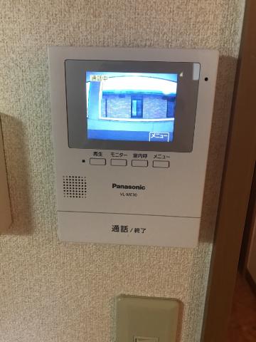 セキュリティ　カメラ付インターホン