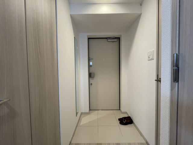 玄関　落ち着いた玄関です