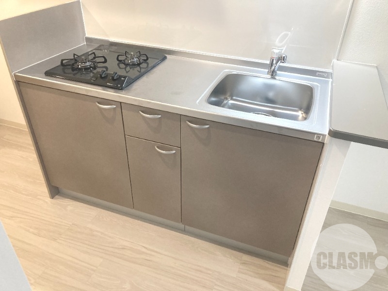 キッチン　２口コンロのシステムキッチン♪