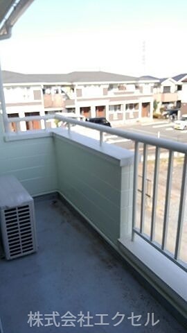 バルコニー　眺望良好です。