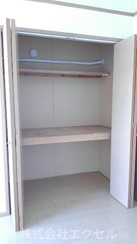 収納　クローゼットです。