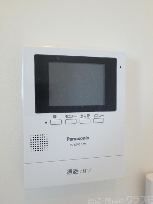 セキュリティ　安心のＴＶモニターホン！女性の方も安心です