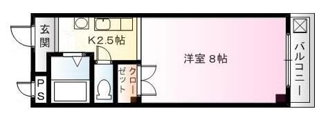 コーポM-IIの間取り写真