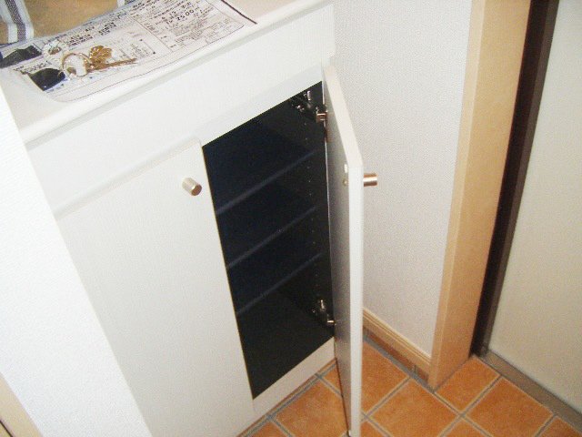 玄関　下駄箱付きです