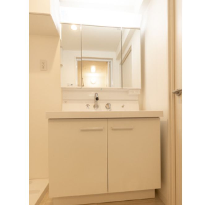 洗面設備　忙しい朝には欠かせない洗面所です