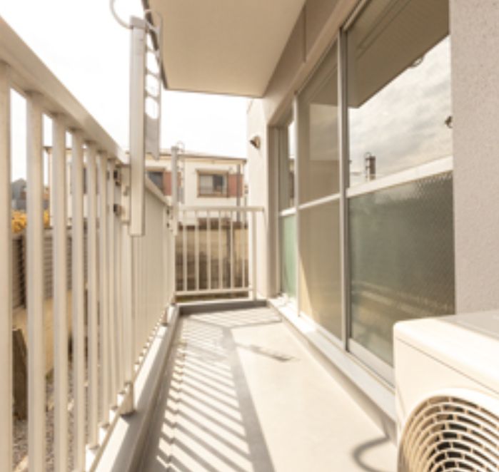 バルコニー　広々としたバルコニーです