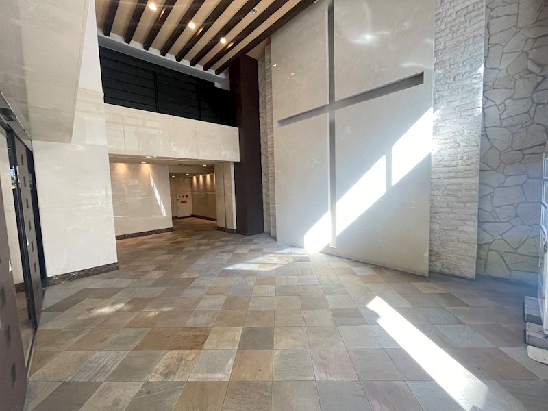 ロビー　清潔なロビーです