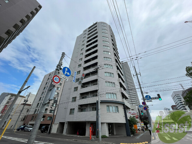 建物外観　札幌市東区北八条東「レジデンスタワー札幌」