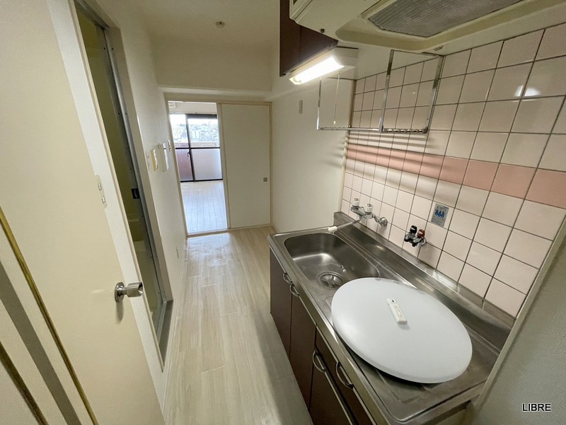 キッチン　ガスコンロ設置可！