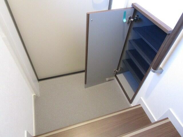 収納　靴収納スペース豊富です
