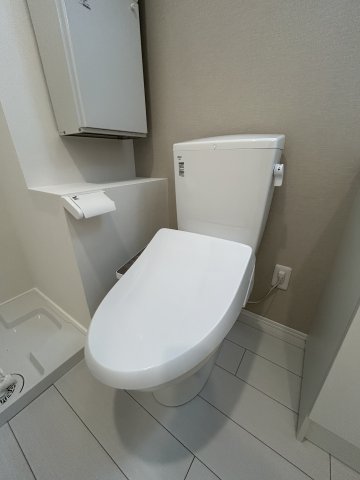 トイレ　ゆったりとした空間のトイレです