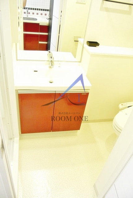 洗面設備　洗面台です。