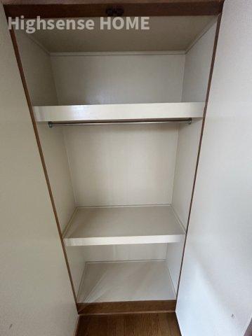 収納　たっぷりとした収納スペースです