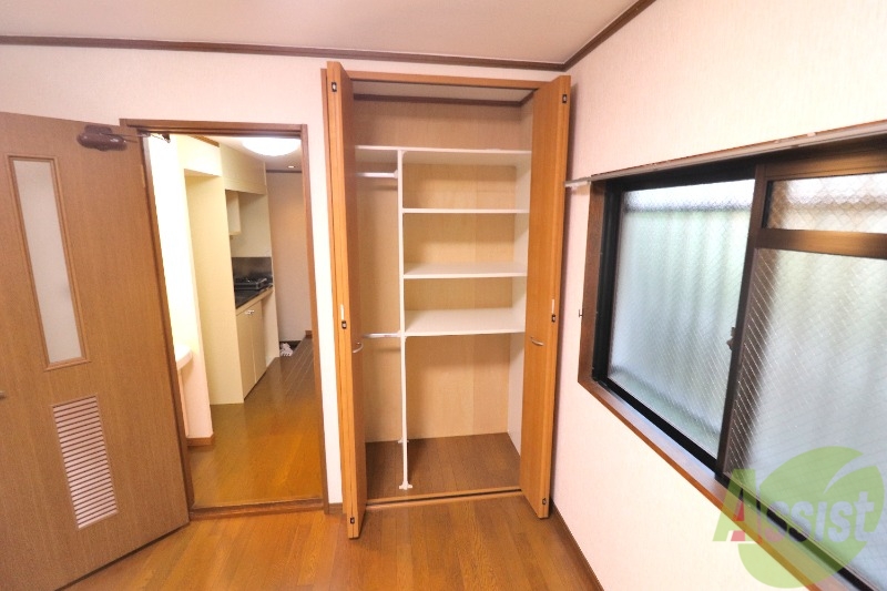 収納　大切な衣類を収納できるクローゼット