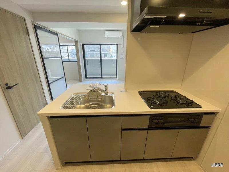 キッチン　３口ガスコンロ！