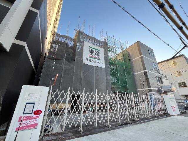 建物外観　建築現場