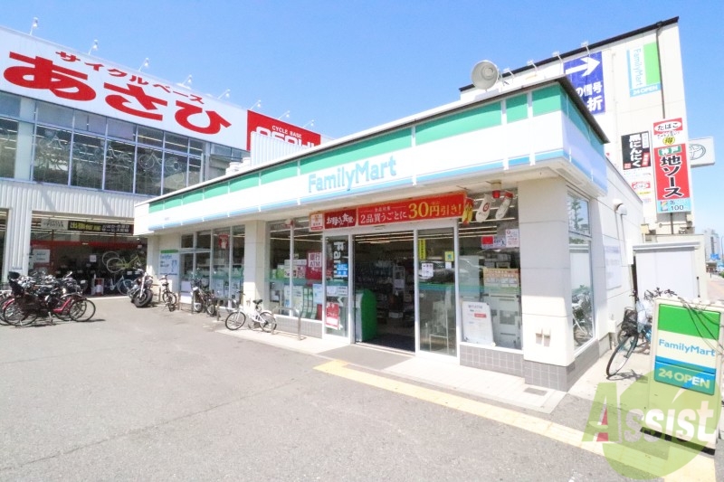 コンビニ　ファミリーマート 吾妻通店（コンビニ）まで96m