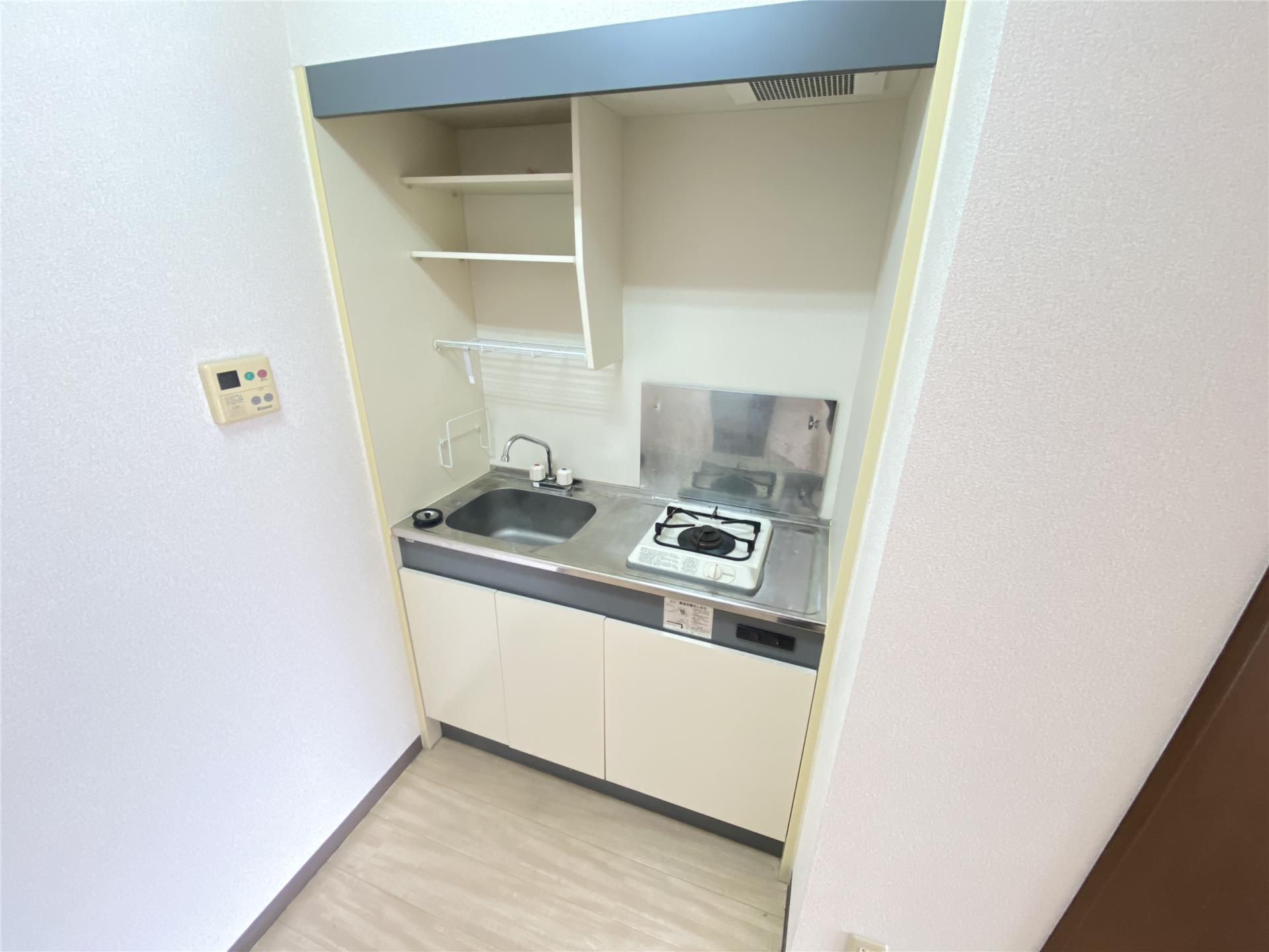 キッチン　1口コンロ付きのシステムキッチン♪