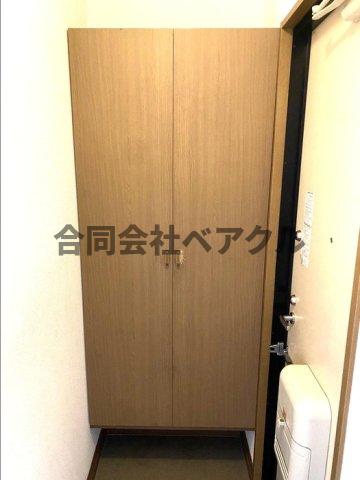 玄関　落ち着いた玄関です