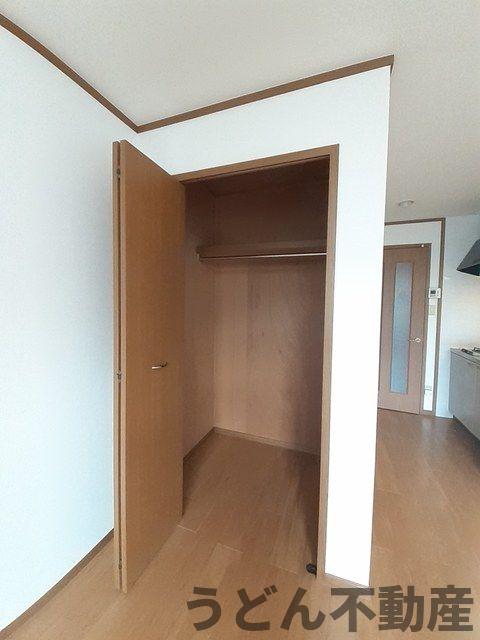 収納　うどん県のお部屋探しはうどん不動産へ うどんちゃんとLINE