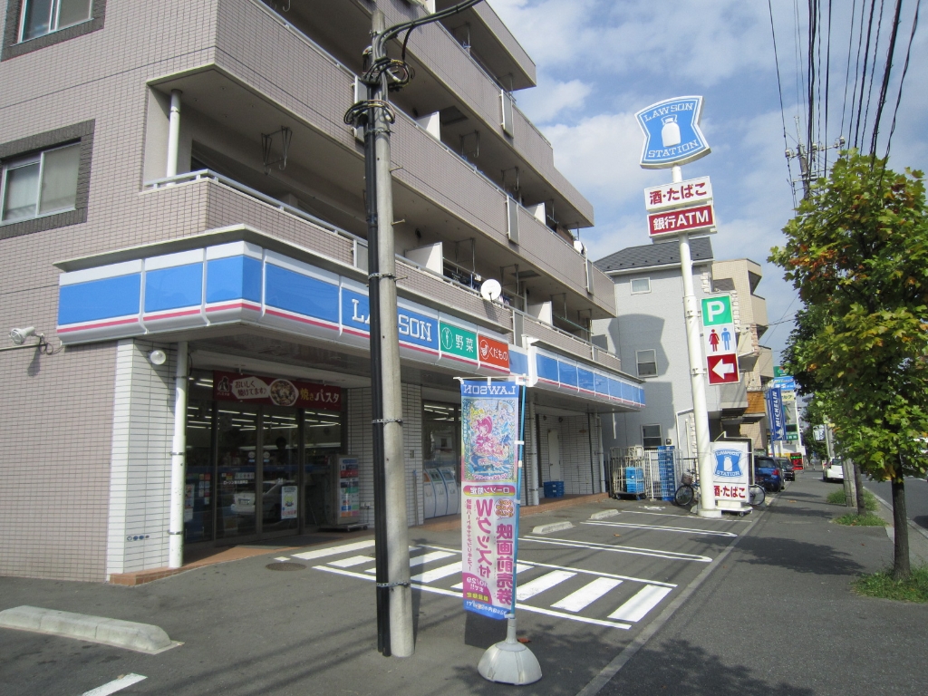 コンビニ　ローソン　港北師岡町店（コンビニ）まで342m