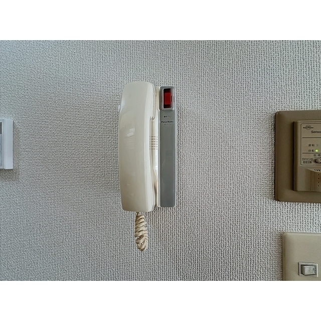 セキュリティ　来客はこちらで応対