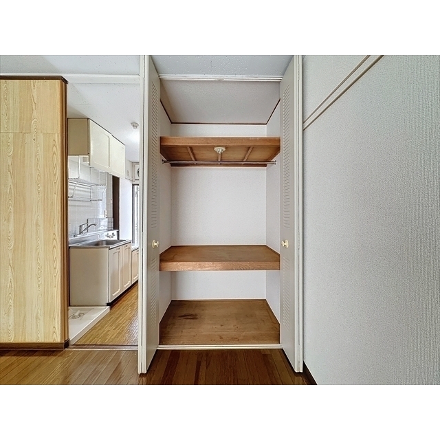 収納　奥行きがあってしっかり収納できます