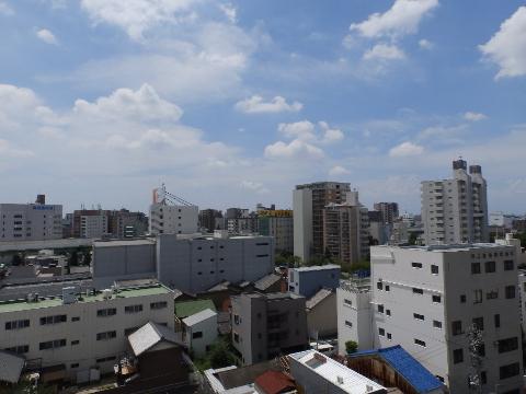 眺望　９階から
