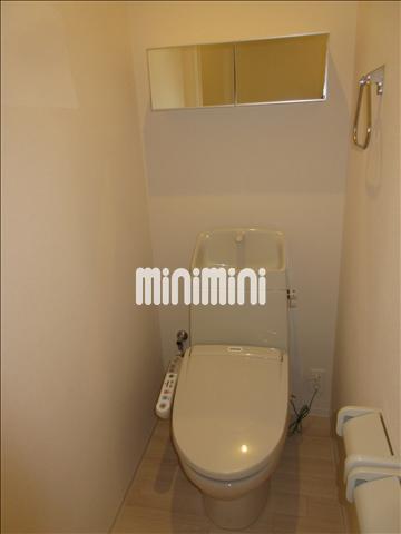 トイレ　清潔感のあるトイレです。