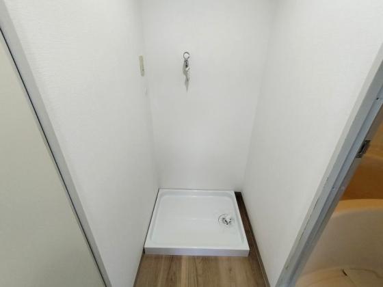 洗面設備　室内洗濯機置場は防水パンあり安心♪