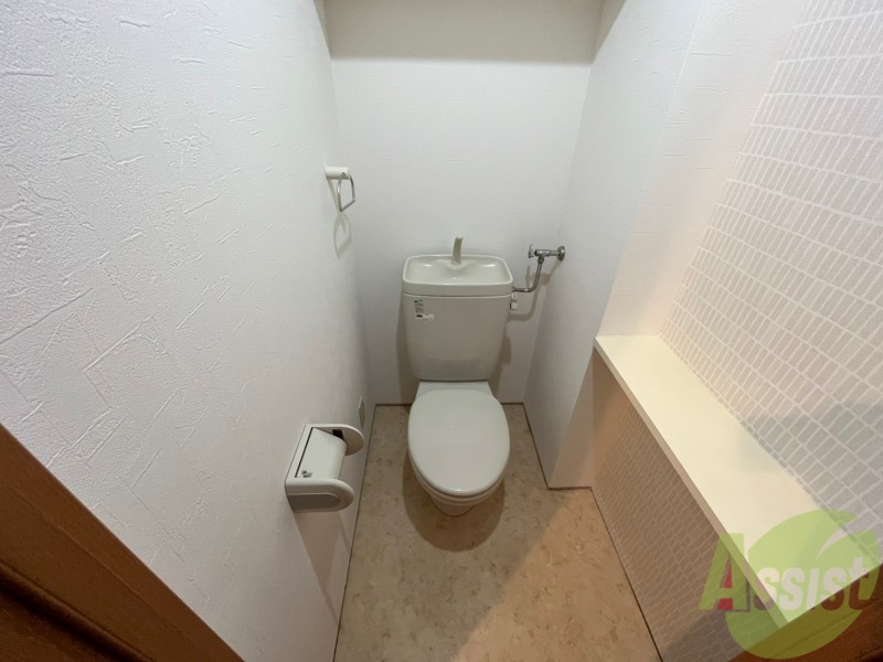 トイレ　トイレは清潔感があり安心して使えますね！