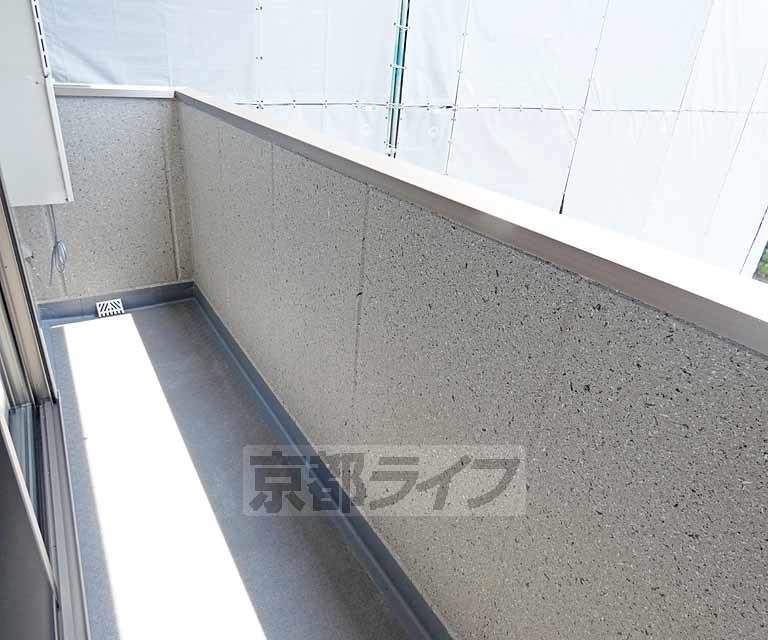 バルコニー　日当たり良好。