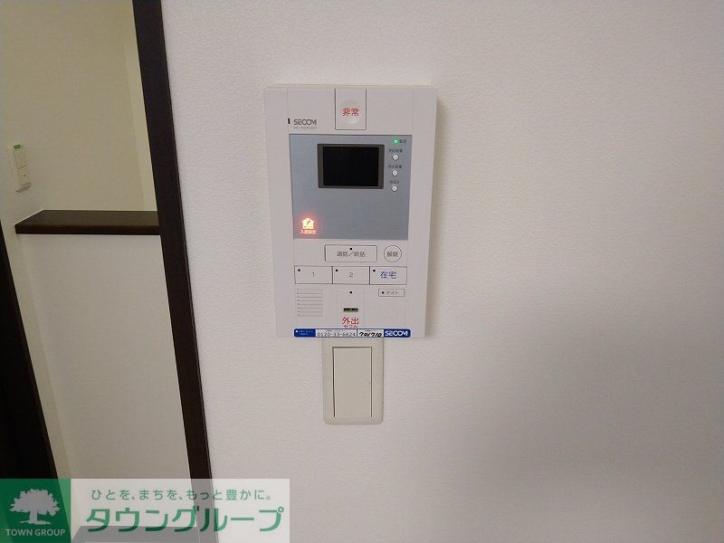 セキュリティ　モニターホン完備